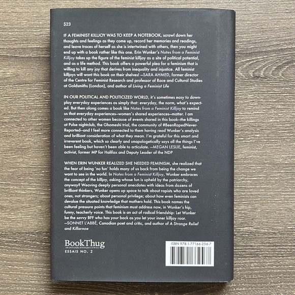 Notes from a Feminist Killjoy: Essays on everyday life by Erin Wunker - Picture 2 of 2